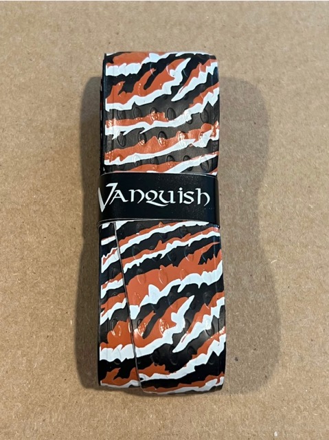 Vanquish Orange stripe bat grip