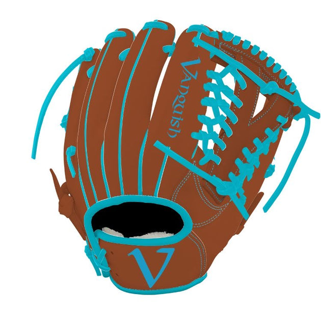 Brown Vanquish custom glove