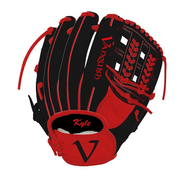 Purple ready-to-ship fielding glove