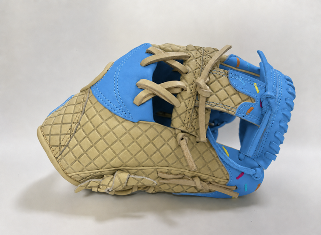 Vanquish Ice Cream Series Blue / Waffle glove