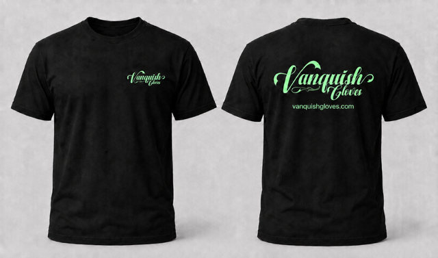Vanquish Gloves OG shirt with mint logo