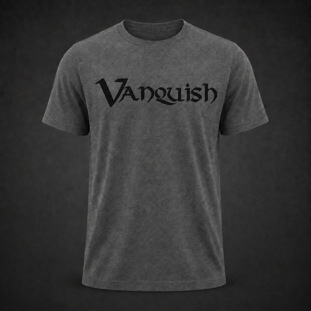 Vanquish Shirts Series — Charcoal